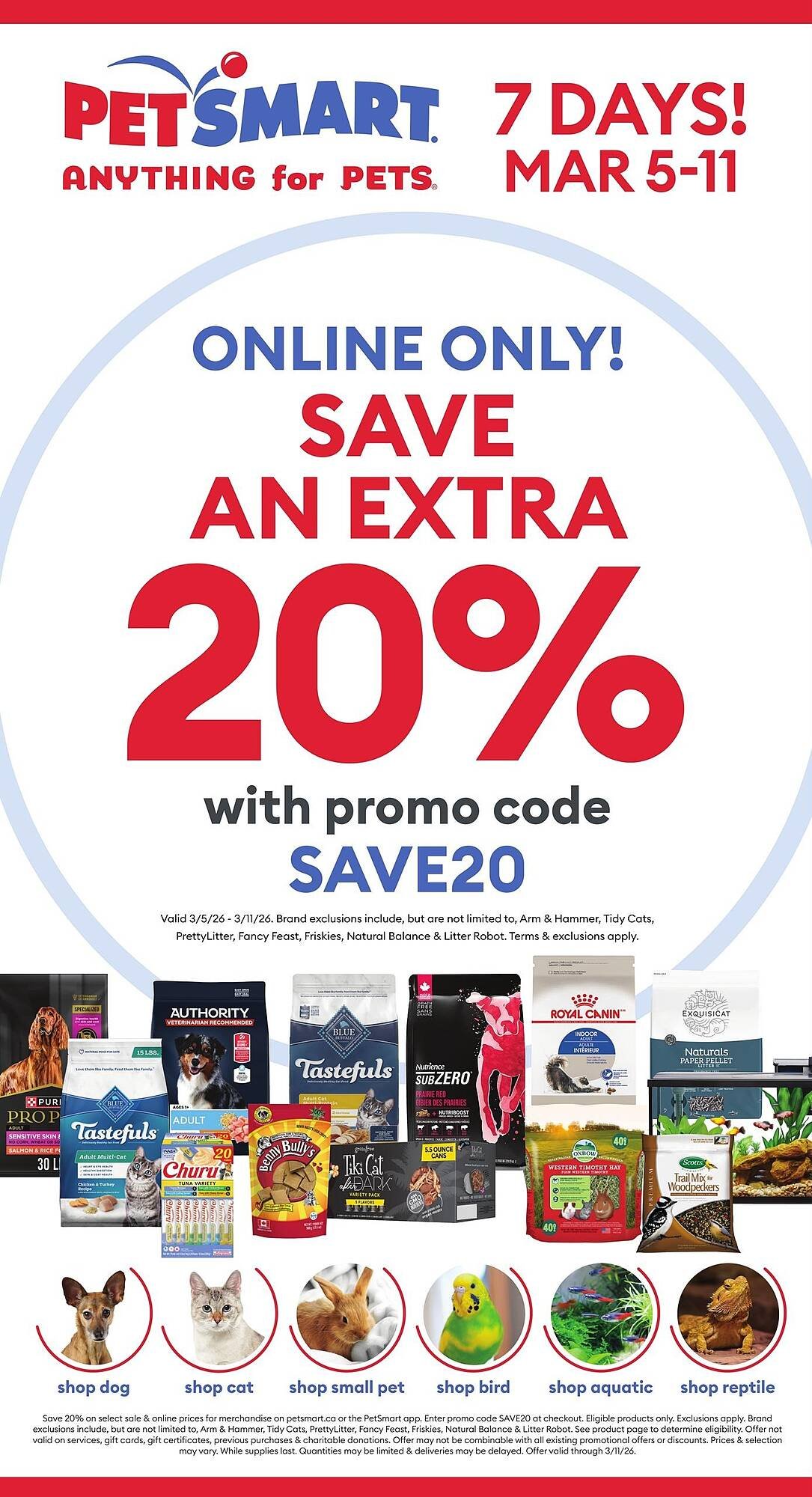 Petsmart flyer (2026-03-05 - 2026-03-11) | 1