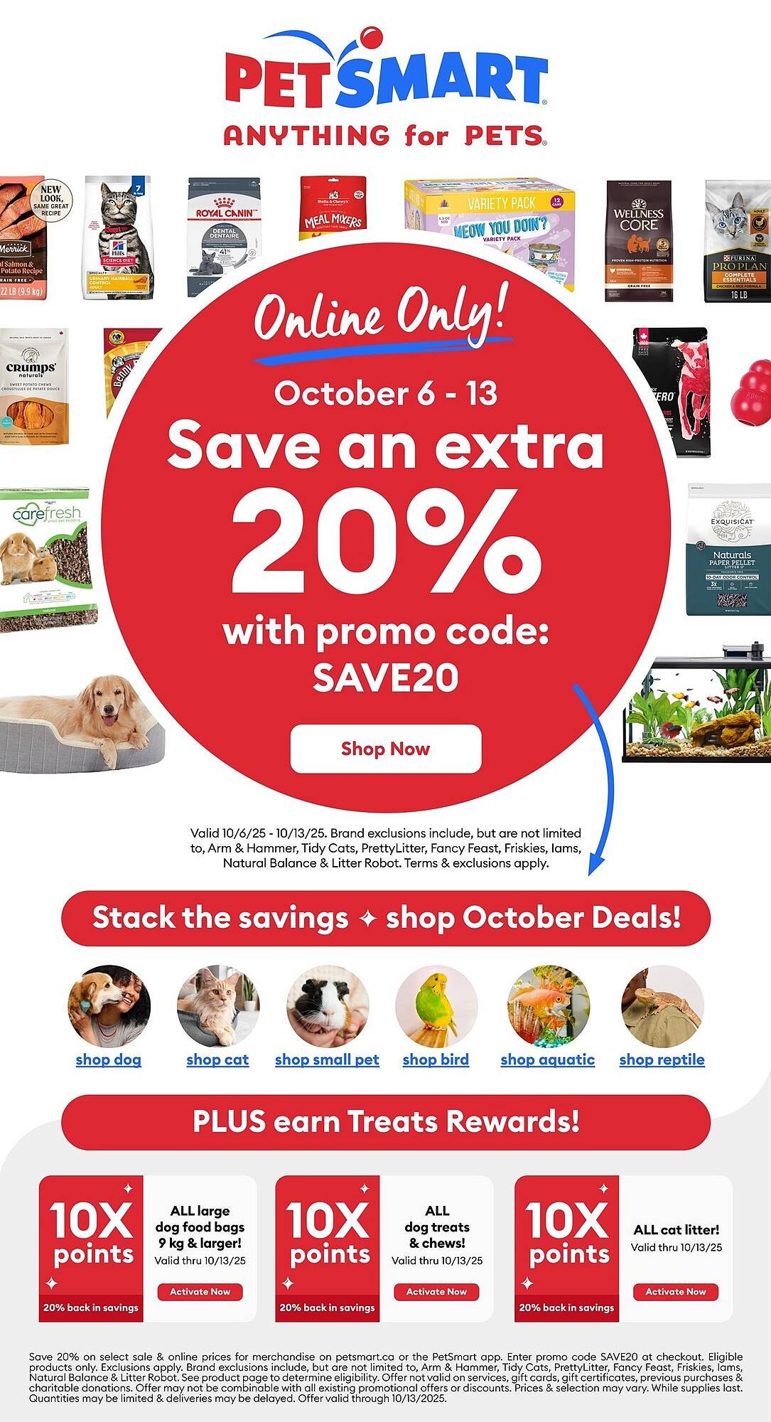 Petsmart flyer (2025-10-05 - 2025-10-13) | 1
