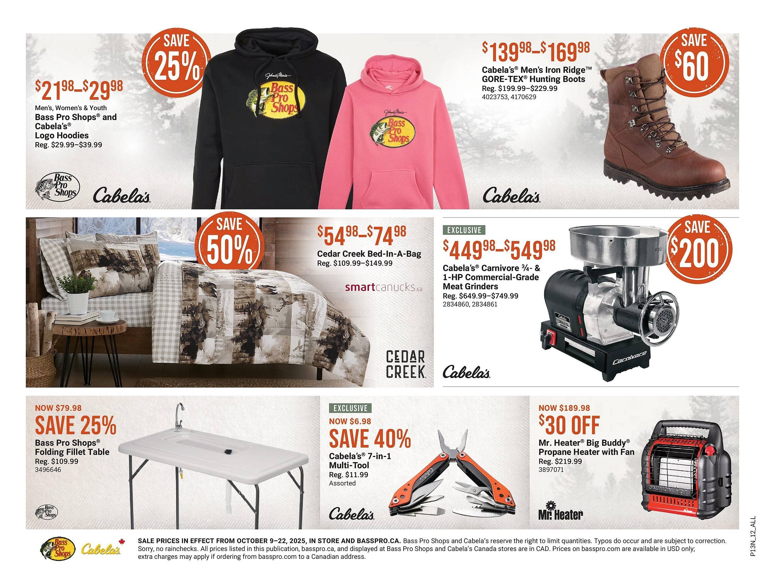 Bass Pro flyer