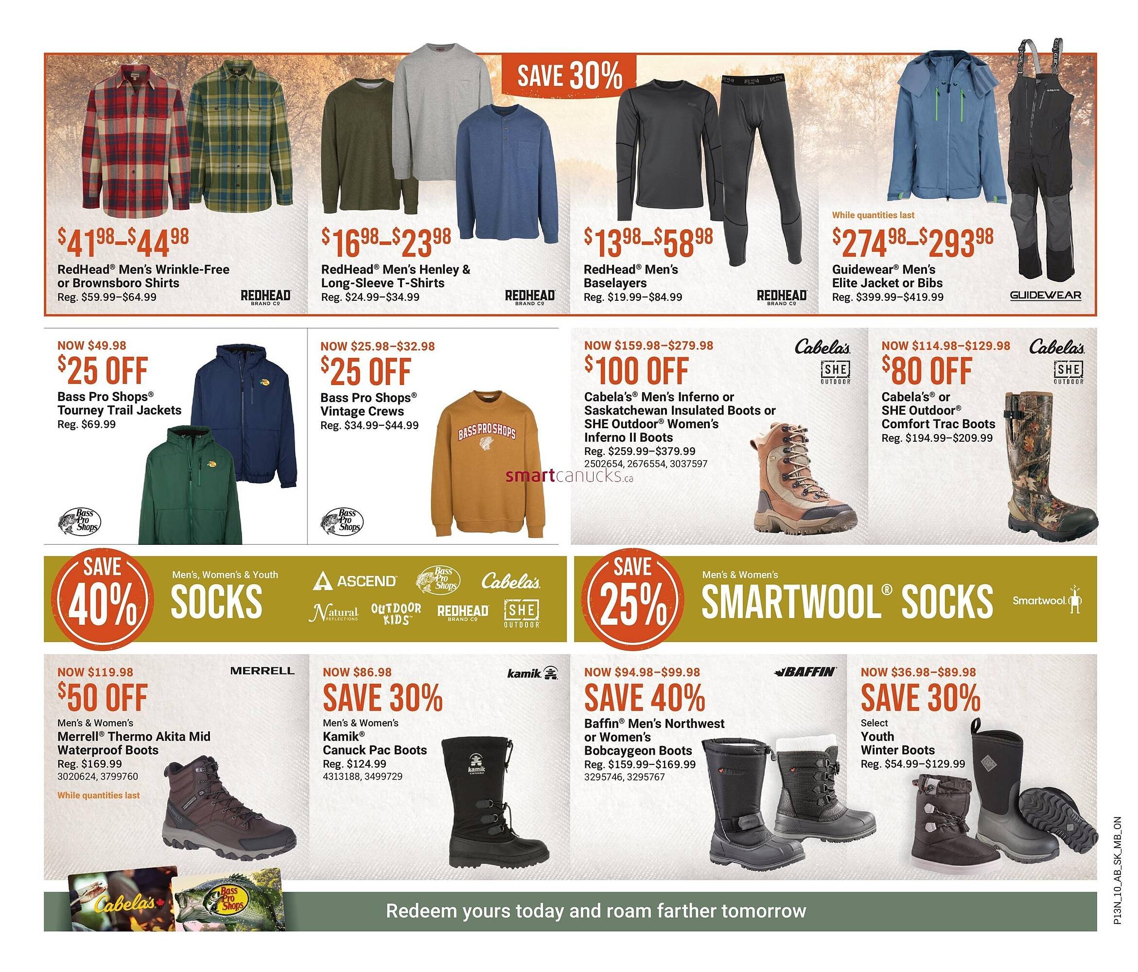 Bass Pro flyer