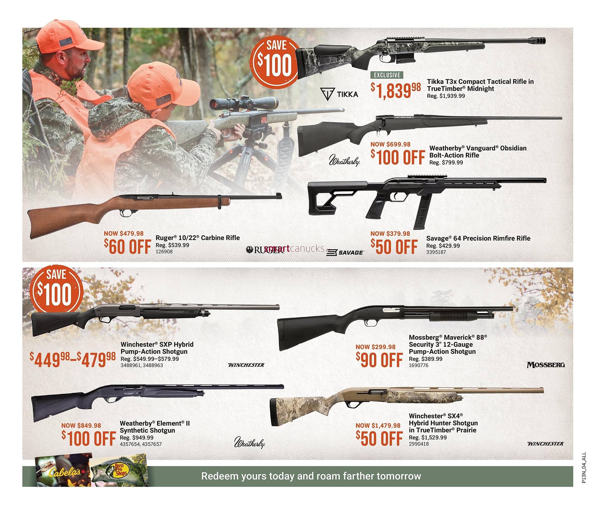 Bass Pro flyer