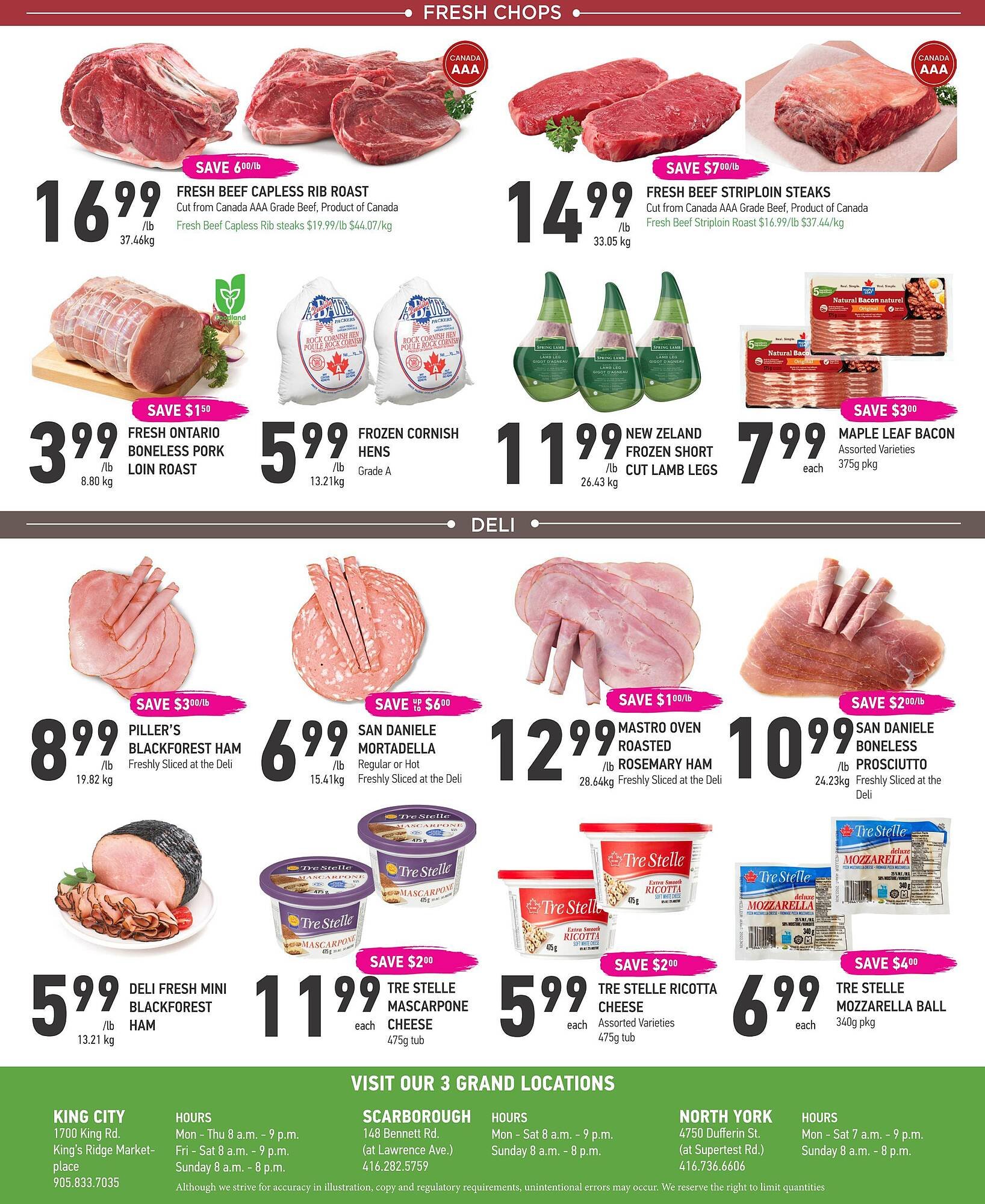 Coppa's Fresh Market flyer