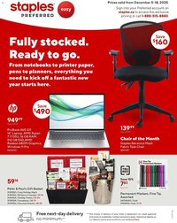 Staples flyer (2025-12-05 - 2025-12-18)