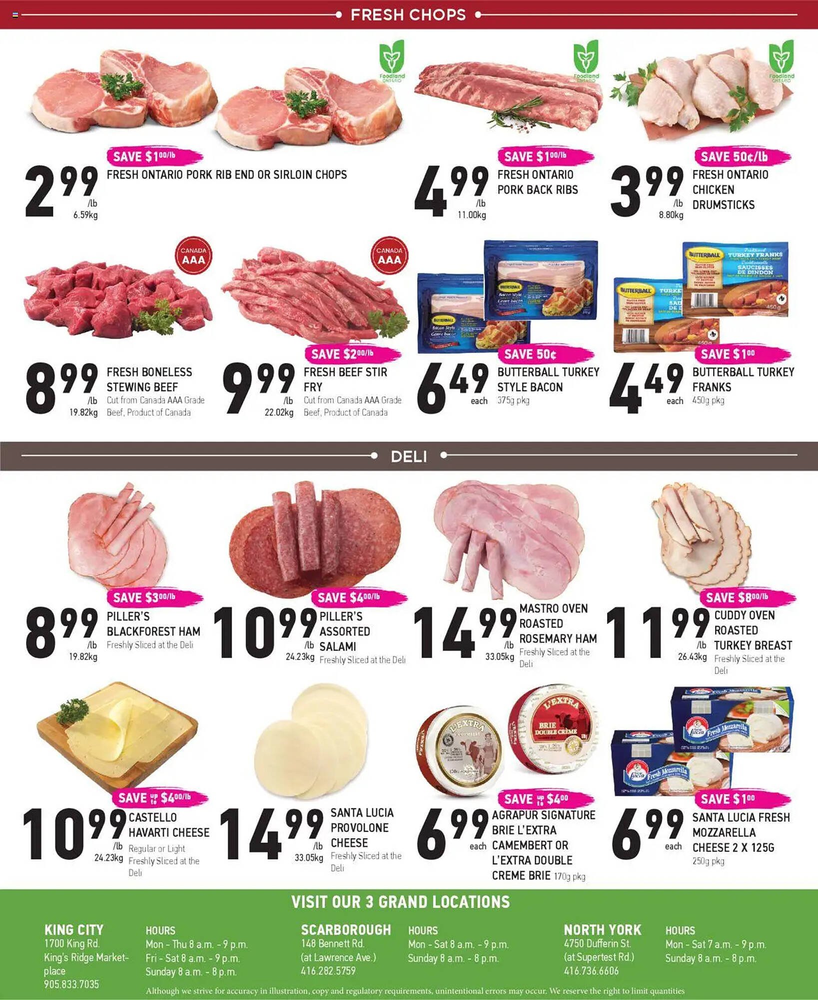 Coppa's Fresh Market flyer