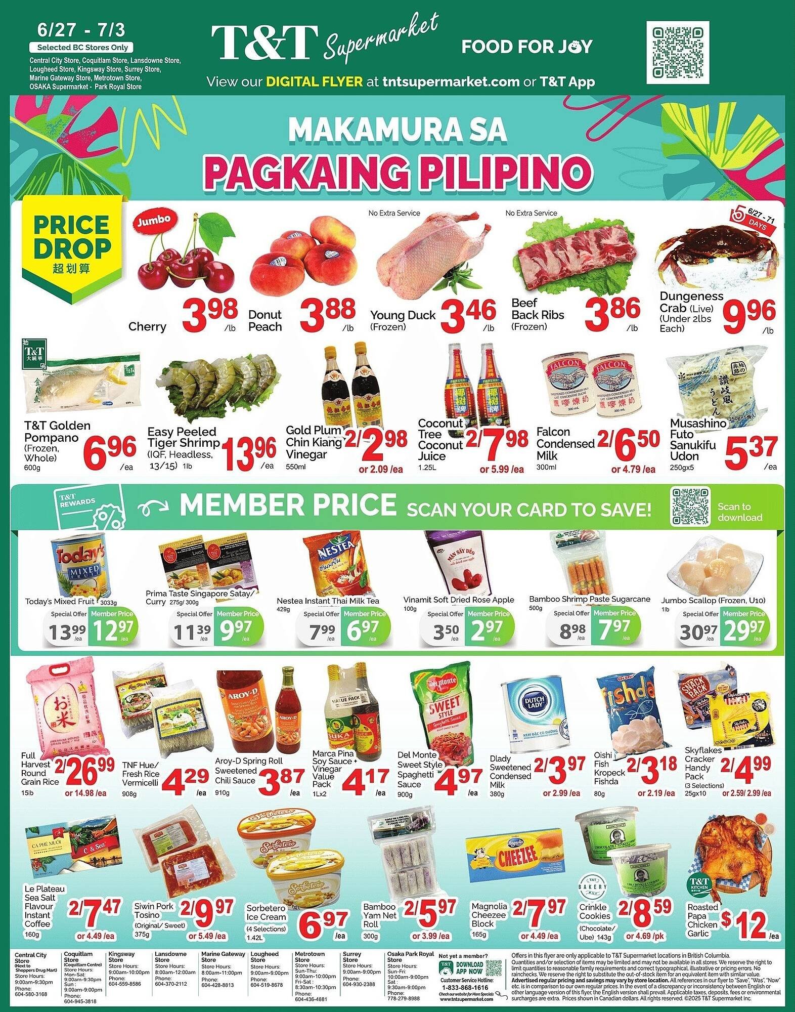 T&T Supermarket flyer