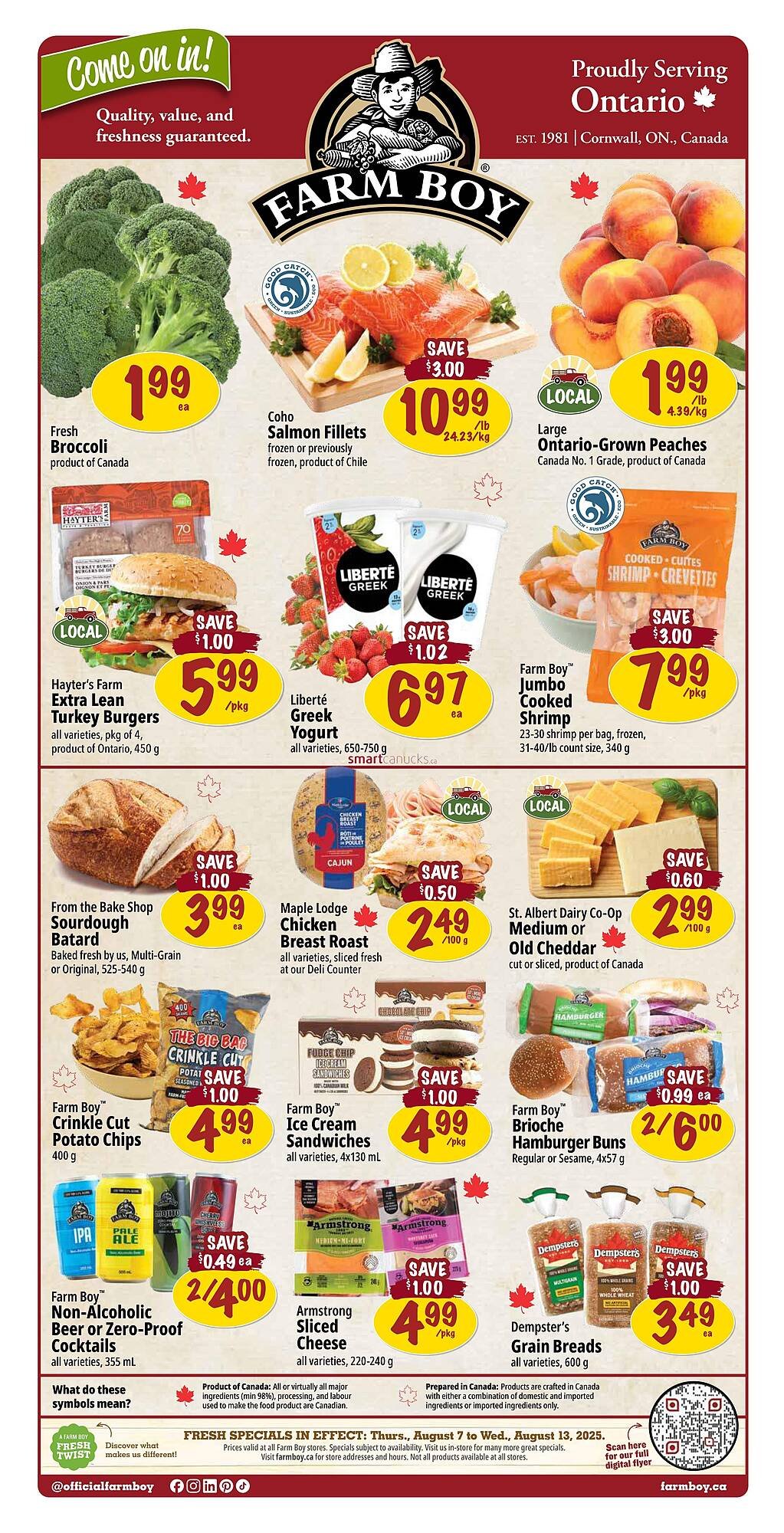 Farm Boy flyer (2025-08-07 - 2025-08-13) | 1
