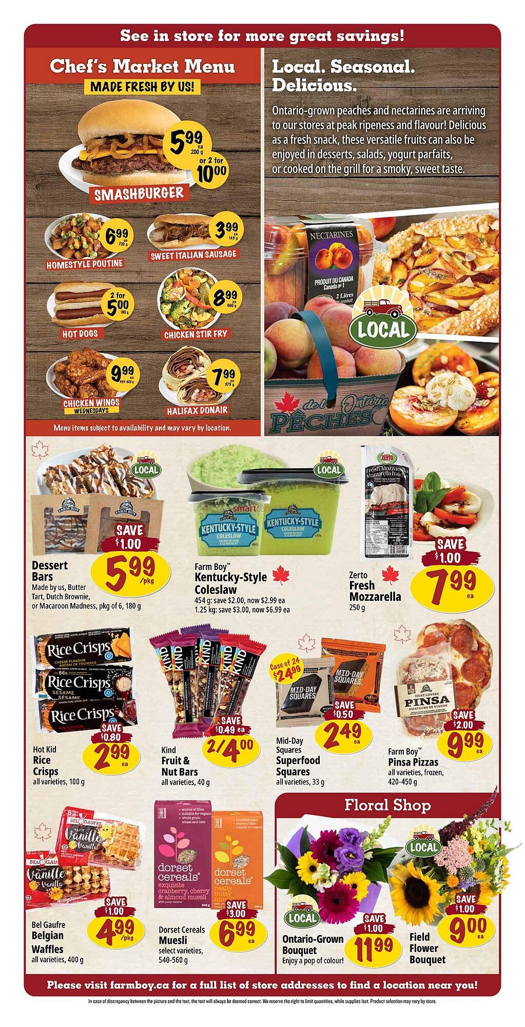 Farm Boy flyer