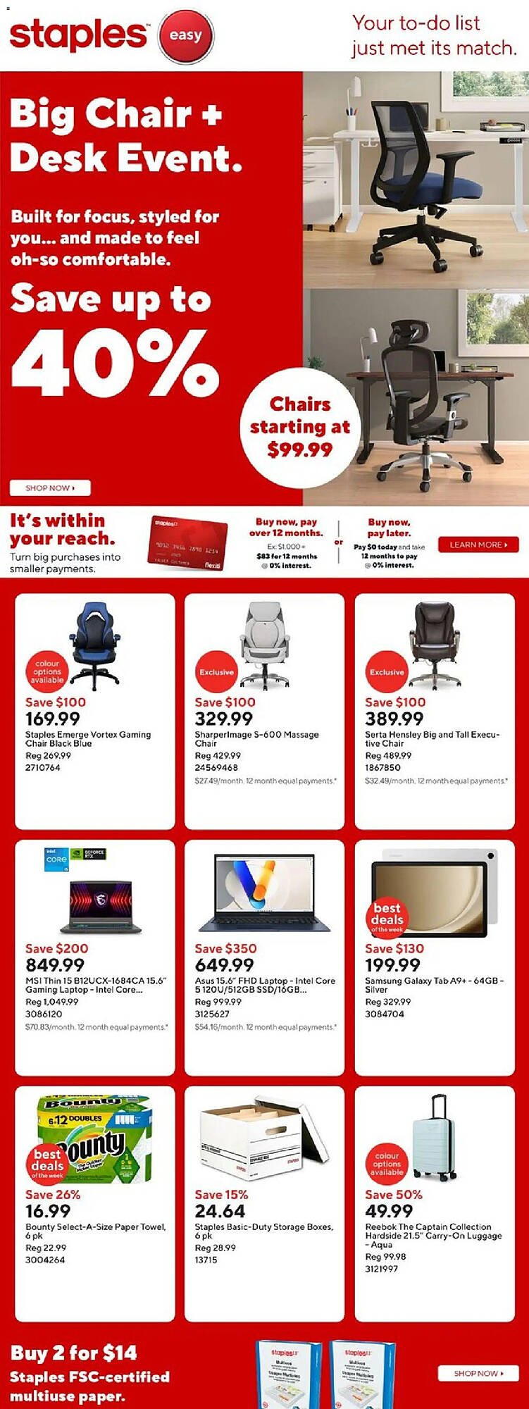 Staples flyer (2025-10-24 - 2025-10-31) | 1