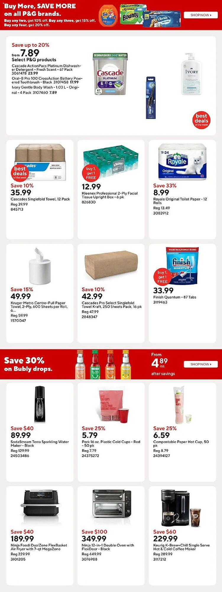 Staples flyer