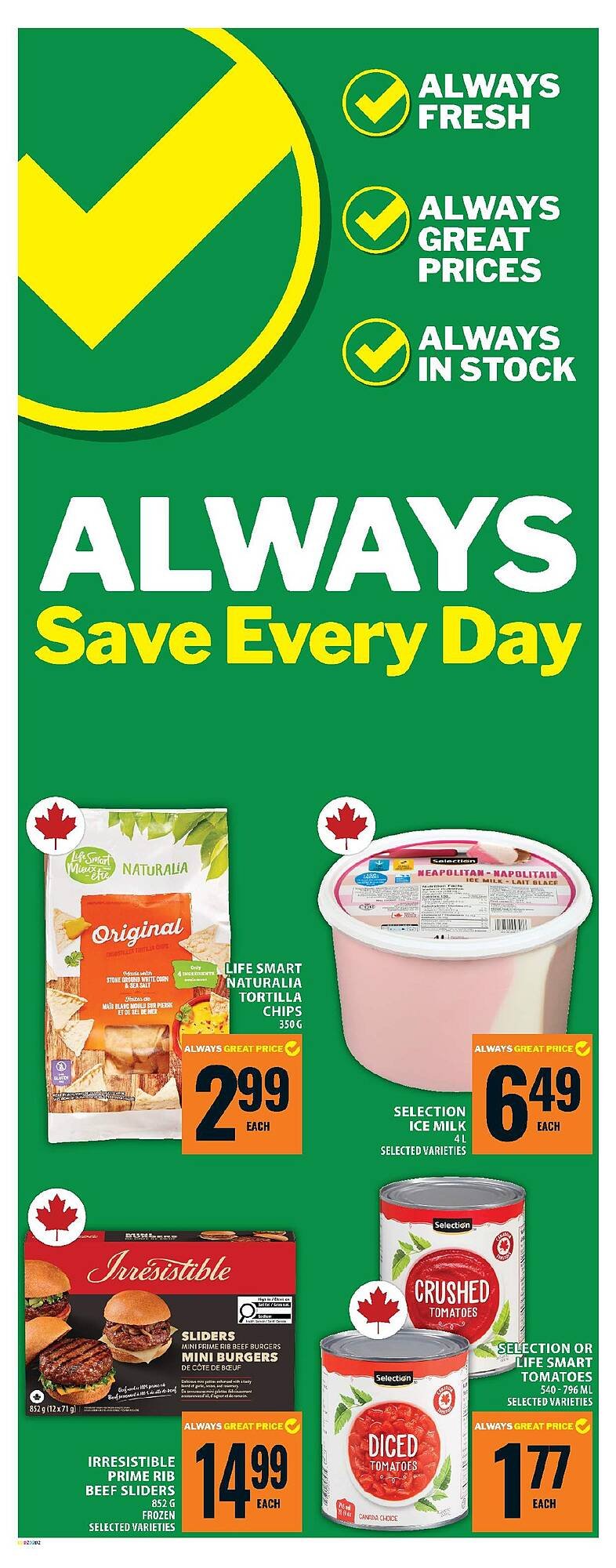 Food Basics flyer