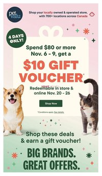Petvalu flyer (2025-11-06 - 2025-11-16)