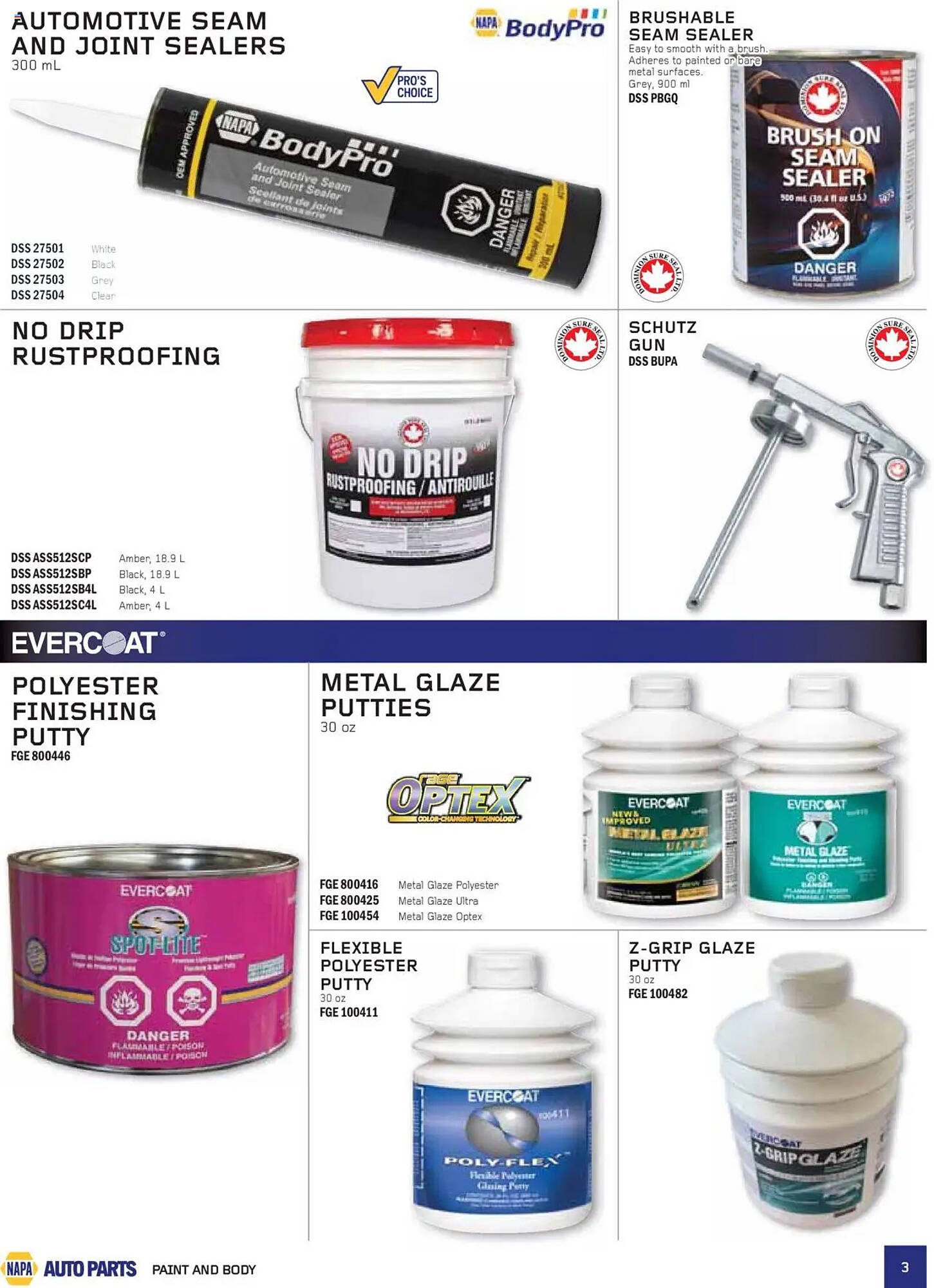 NAPA Auto Parts flyer
