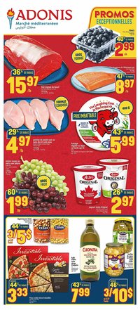 Marché Adonis flyer