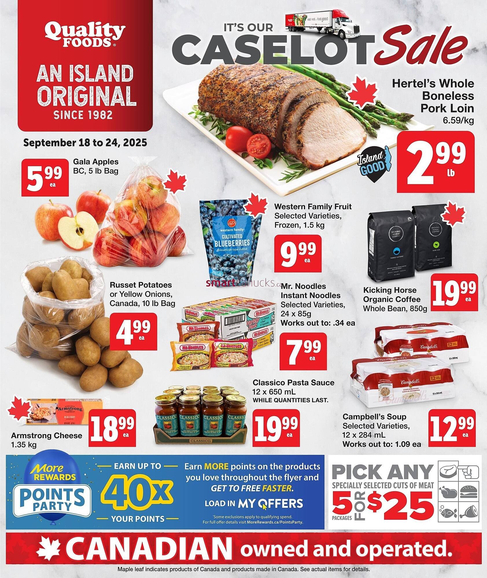 Quality Foods flyer (2025-09-18 - 2025-09-24) | 1