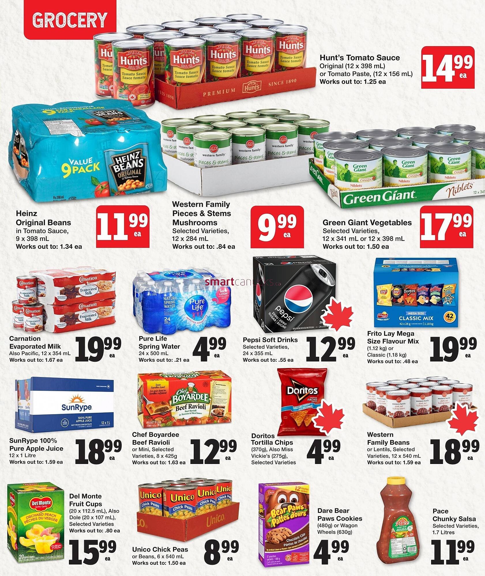 Quality Foods flyer