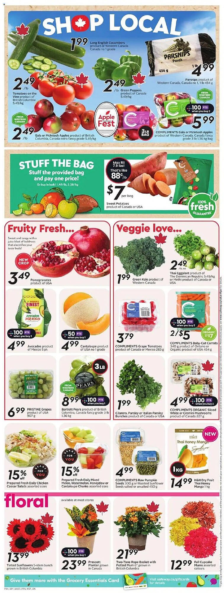 Safeway flyer