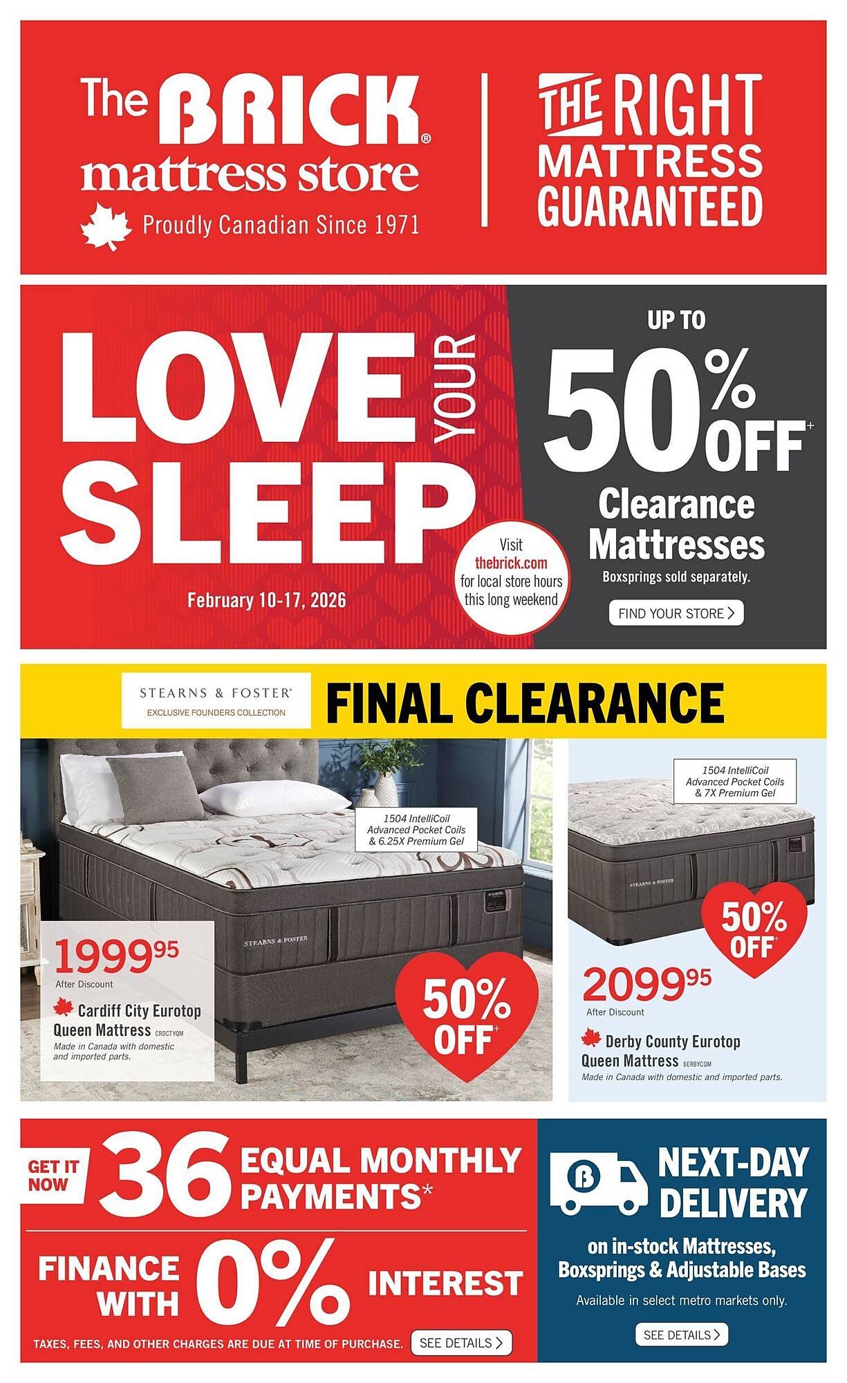 The Brick flyer (2026-02-10 - 2026-02-18) | 1