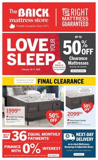 The Brick flyer (2026-02-10 - 2026-02-18)