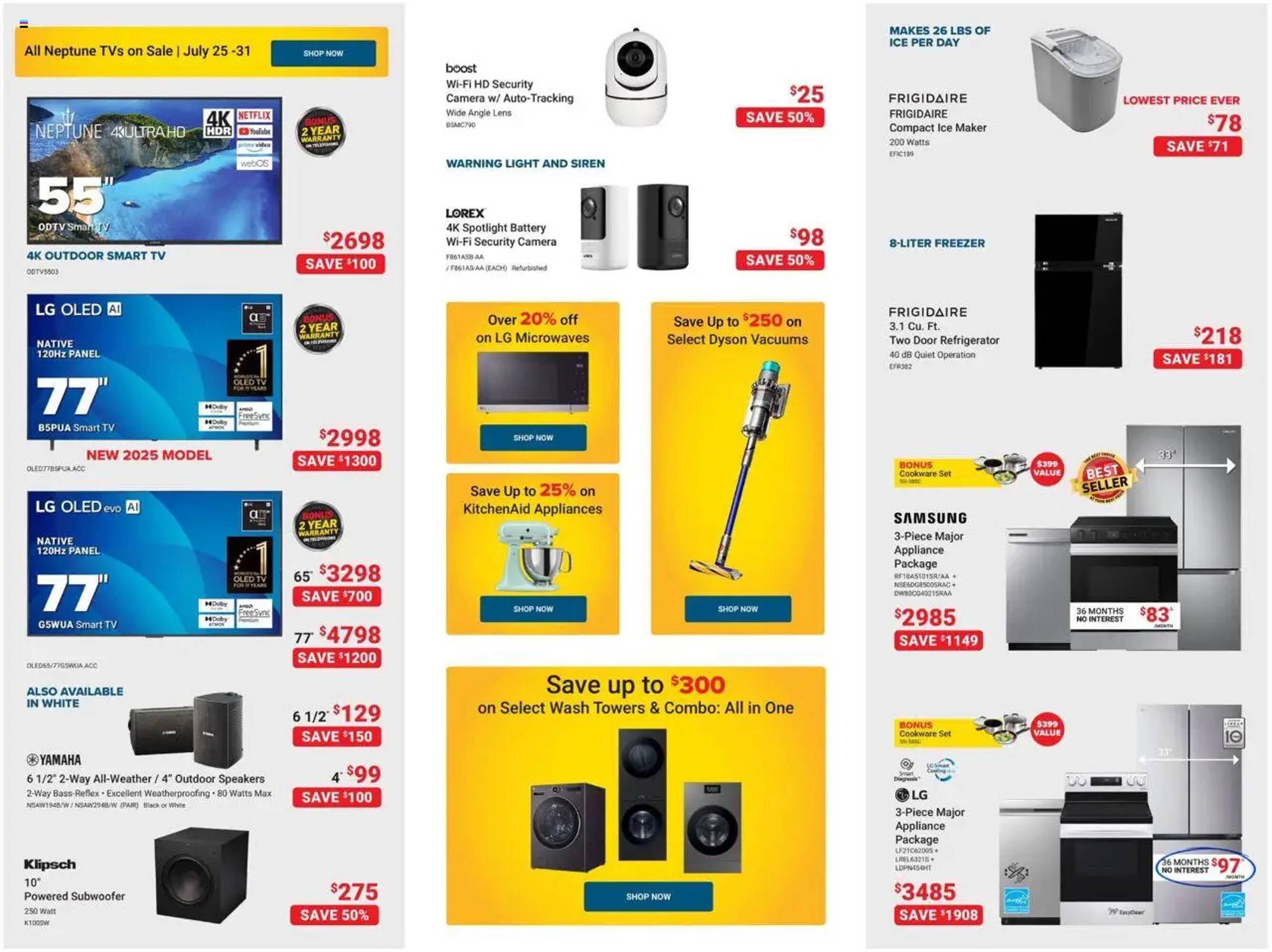 Visions Electronics flyer