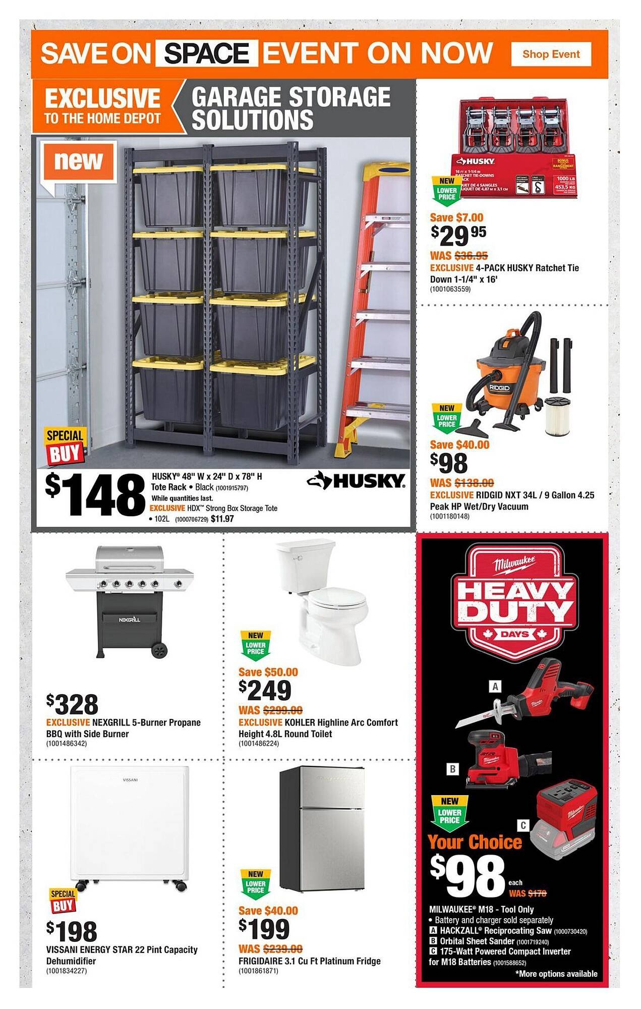Home Depot flyer