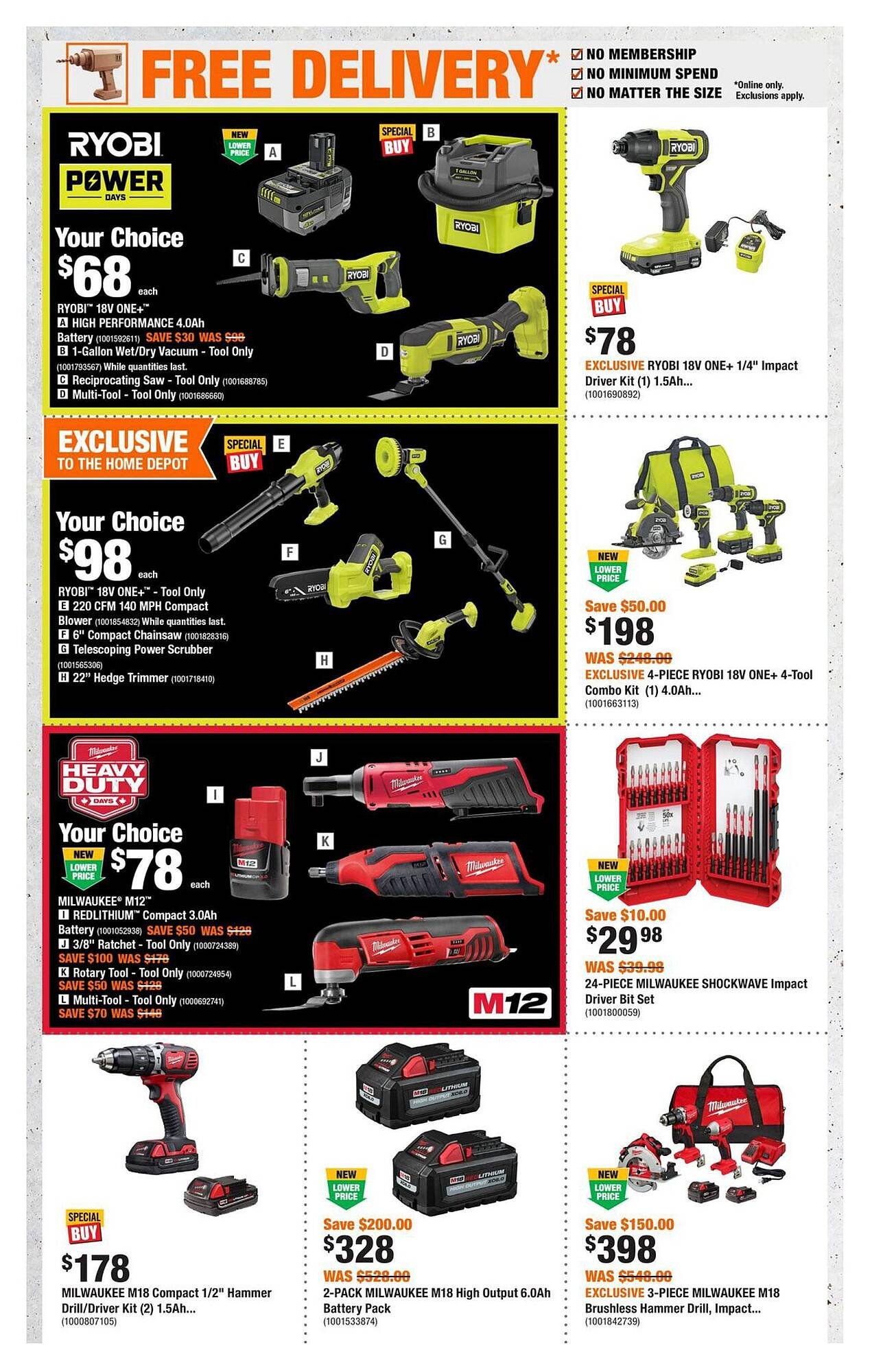 Home Depot flyer