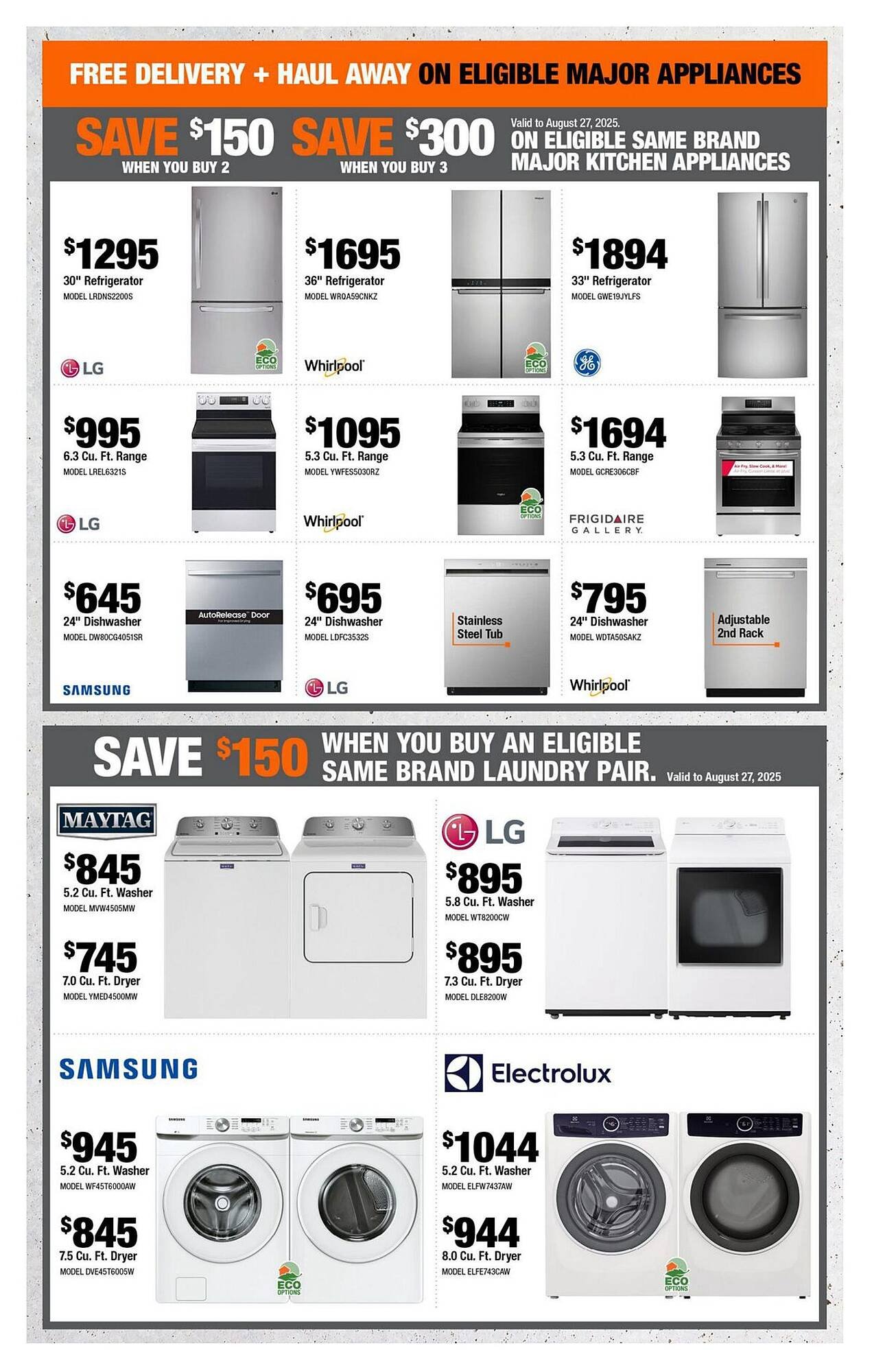 Home Depot flyer