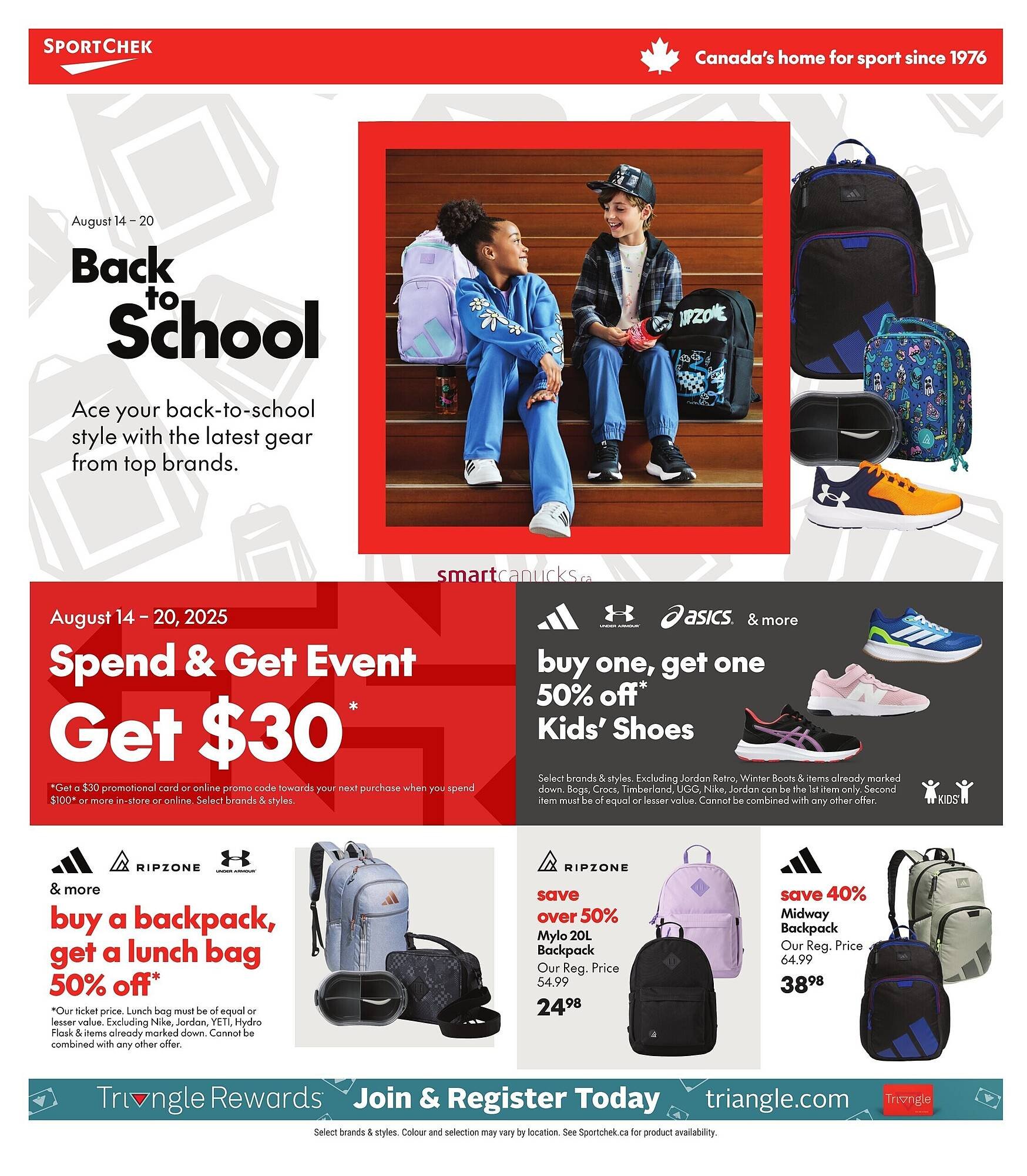 Sport Chek flyer