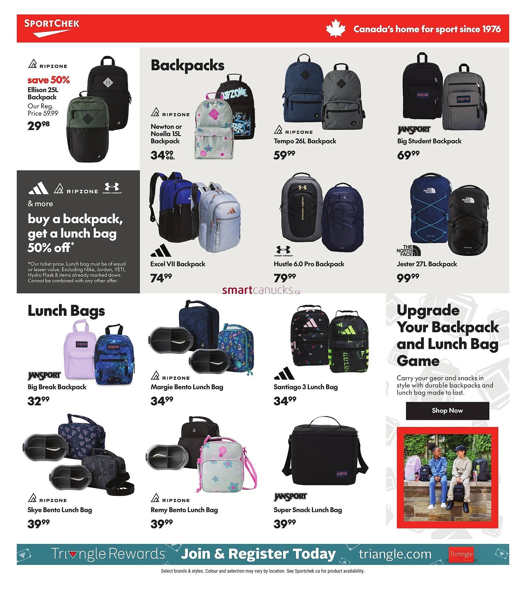 Sport Chek flyer