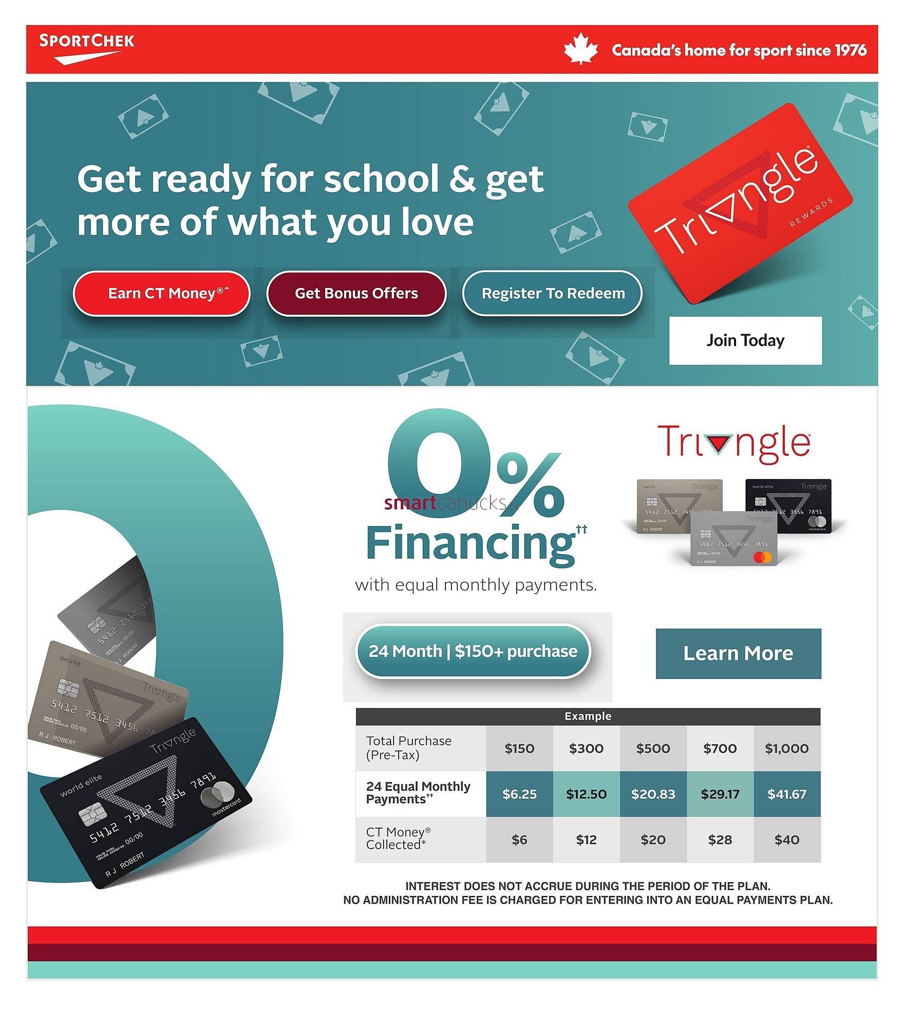 Sport Chek flyer