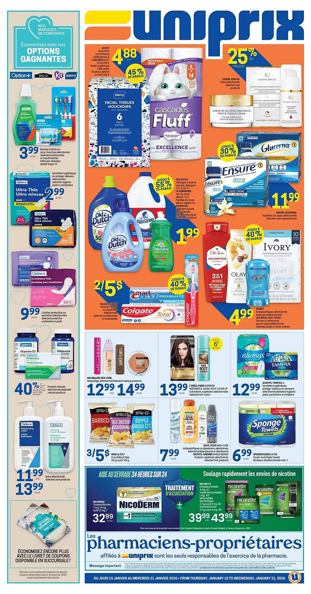 Uniprix flyer (2026-01-15 - 2026-01-21) | 1