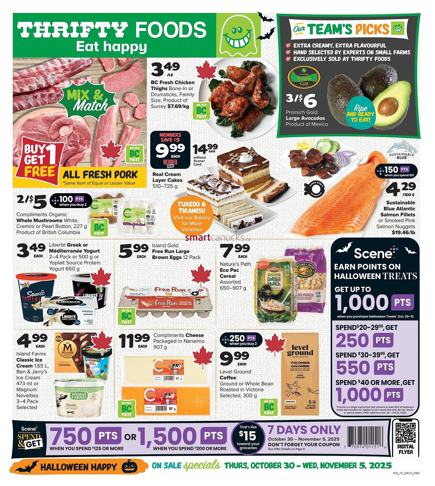 Thrifty Foods flyer (2025-10-30 - 2025-11-05) | 1