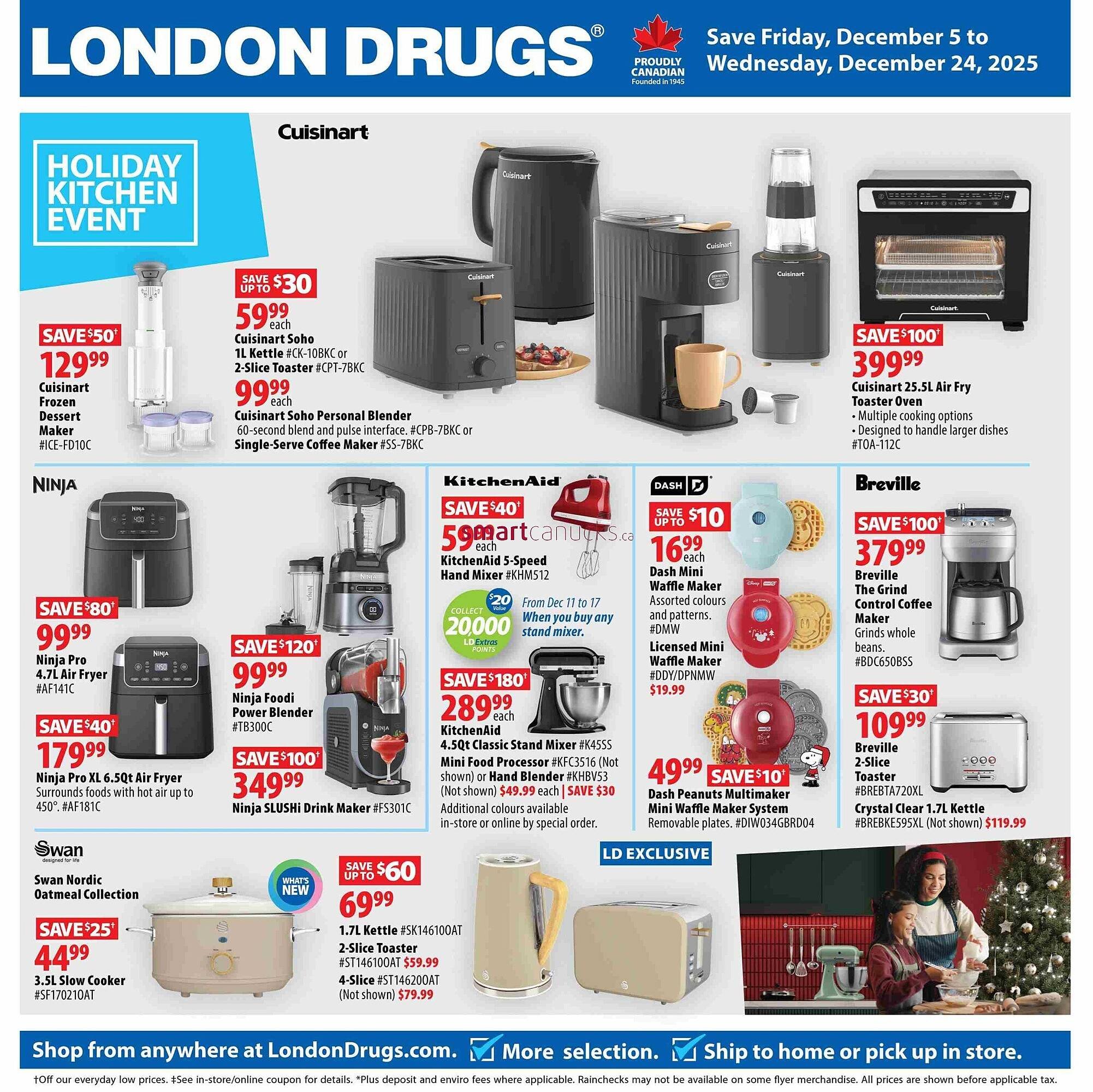 London Drugs flyer (2025-12-05 - 2025-12-24) | 1