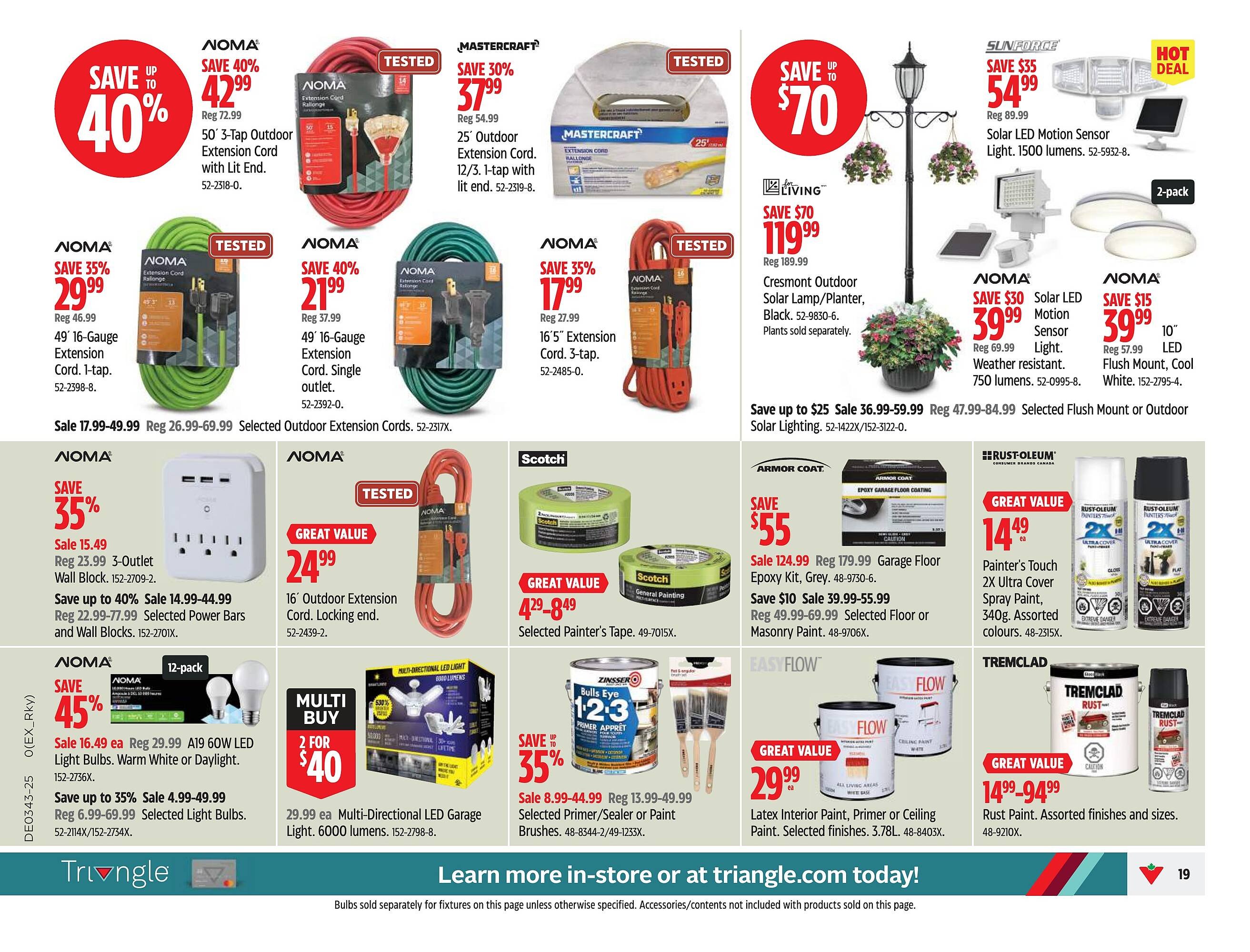 Canadian Tire flyer