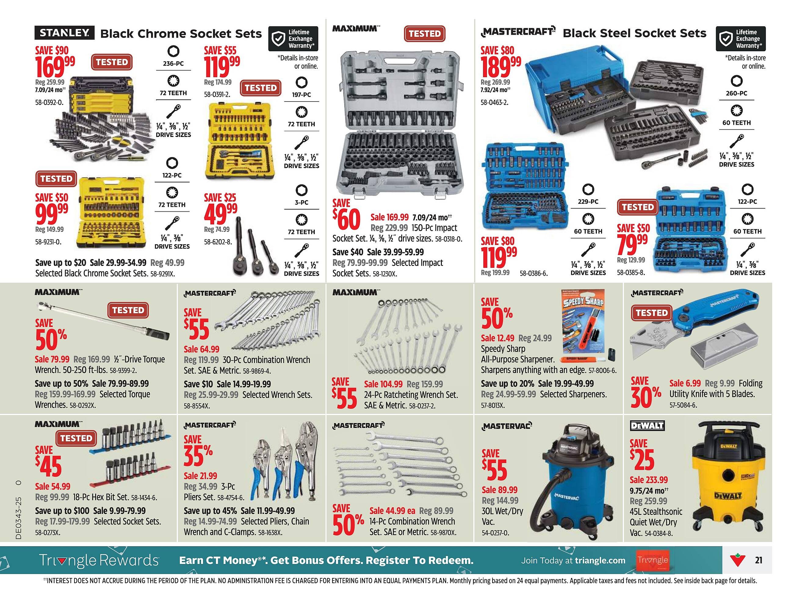 Canadian Tire flyer