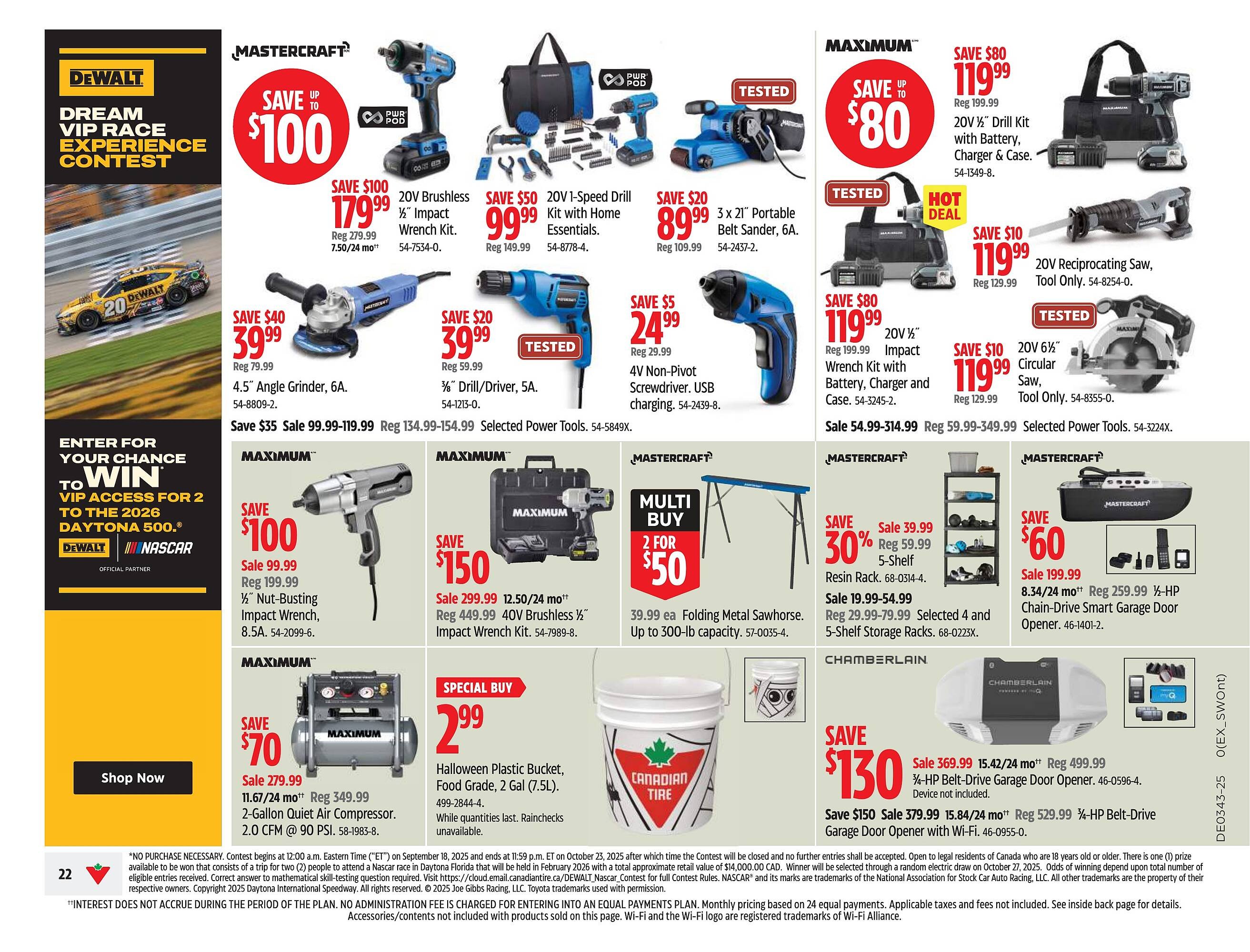 Canadian Tire flyer