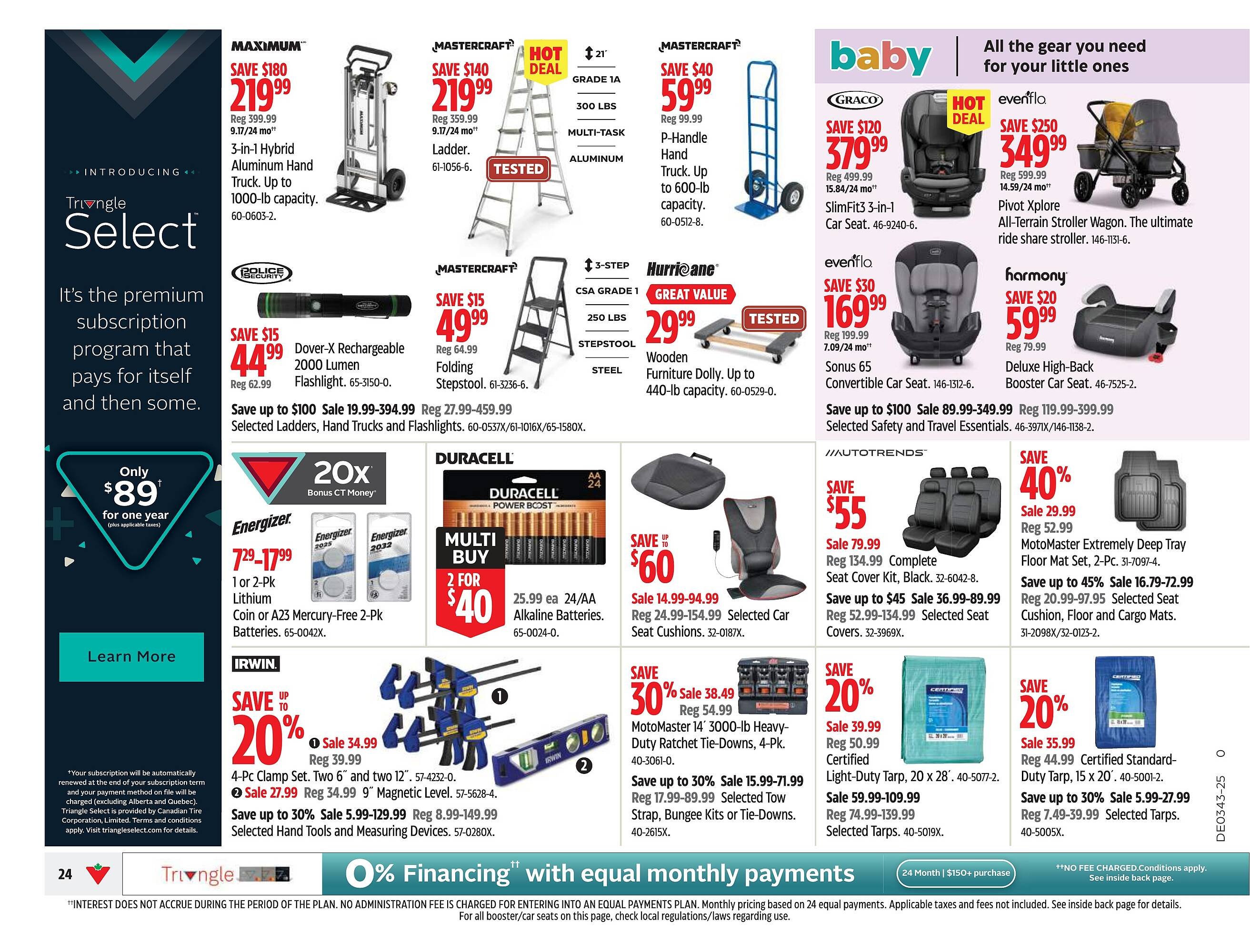 Canadian Tire flyer
