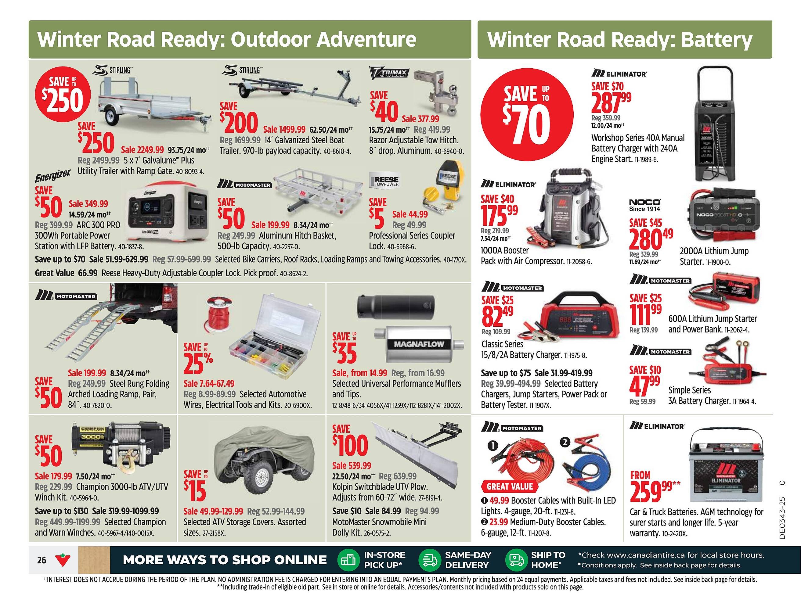 Canadian Tire flyer