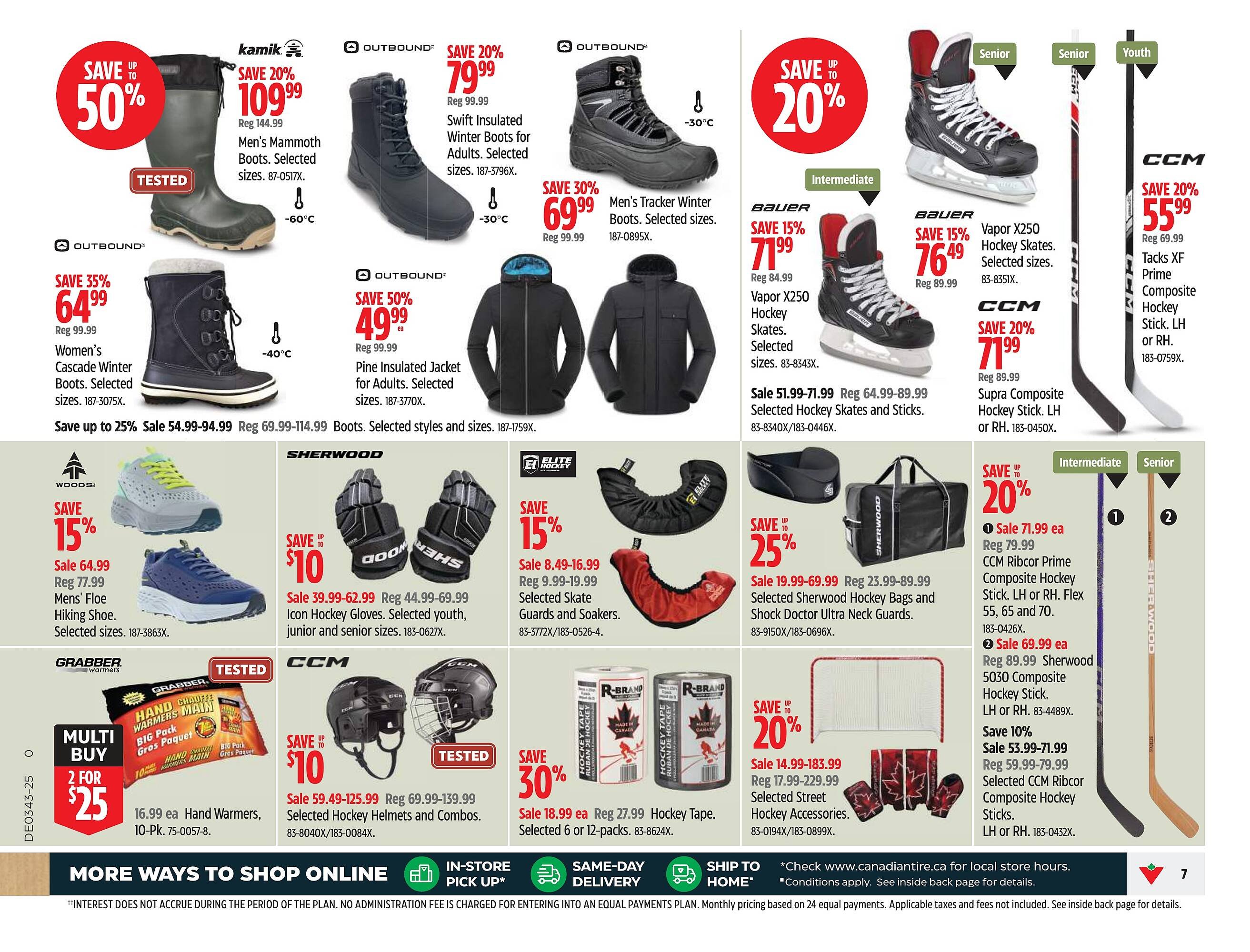 Canadian Tire flyer