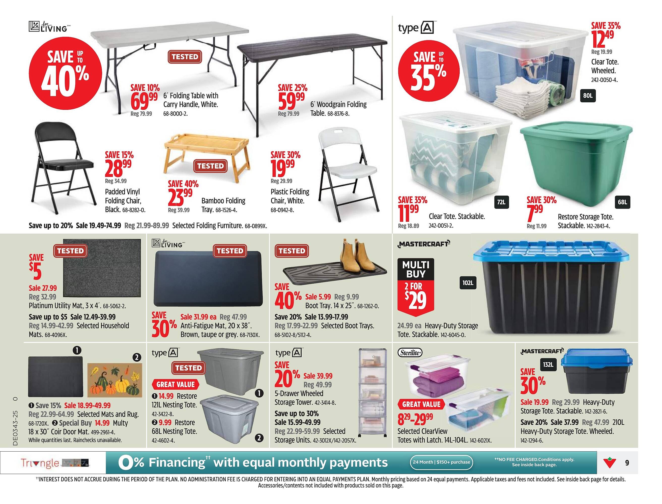 Canadian Tire flyer