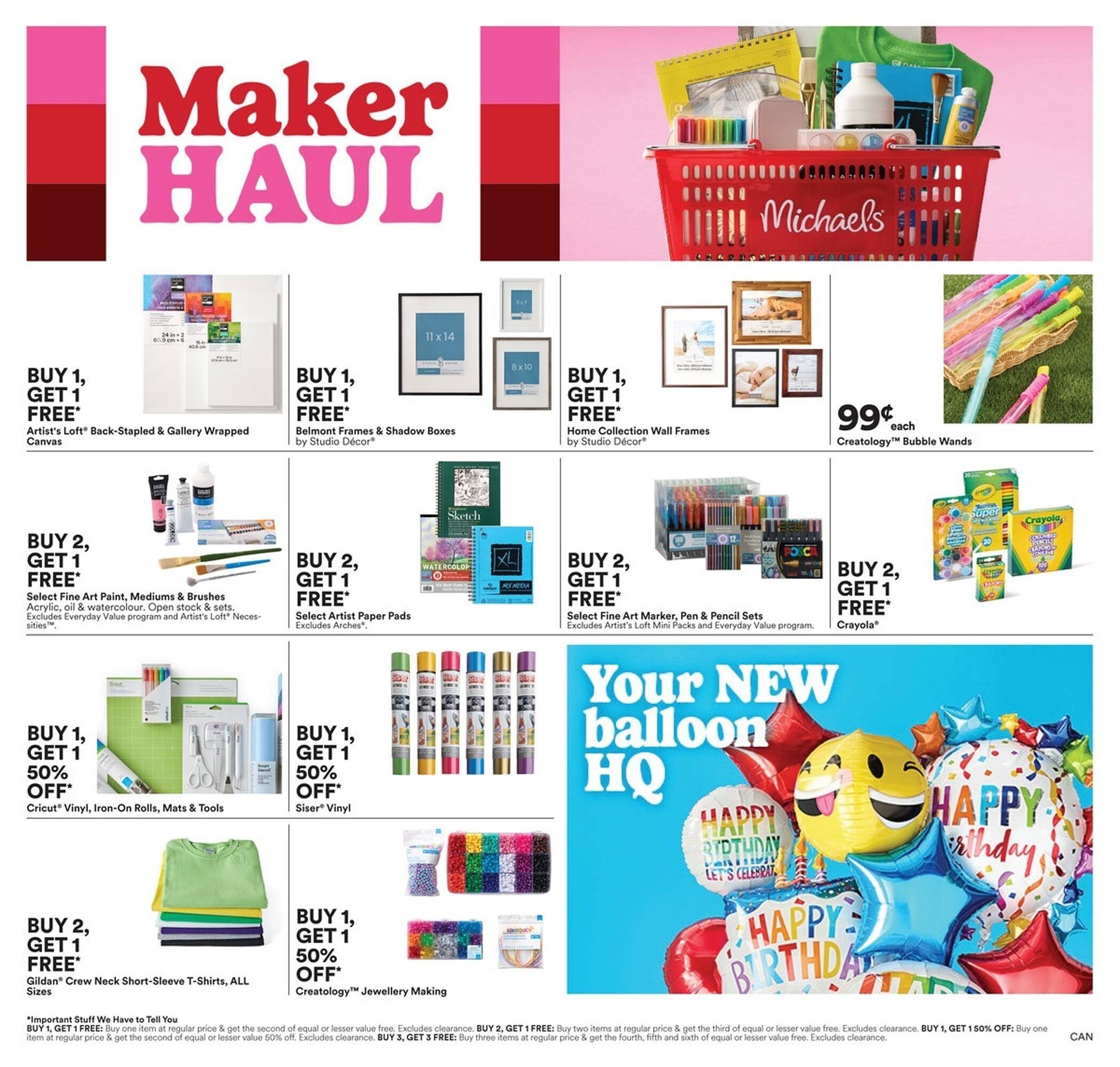 Michaels flyer (2025-08-08 - 2025-08-14) | 1
