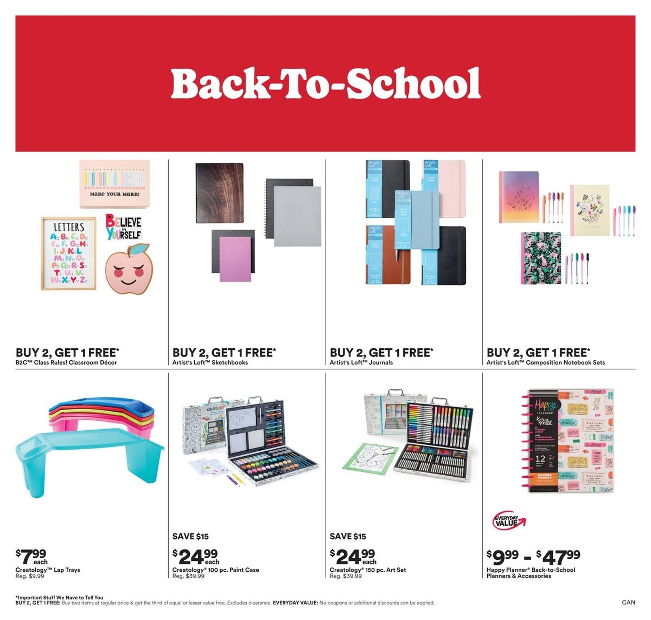 Michaels flyer