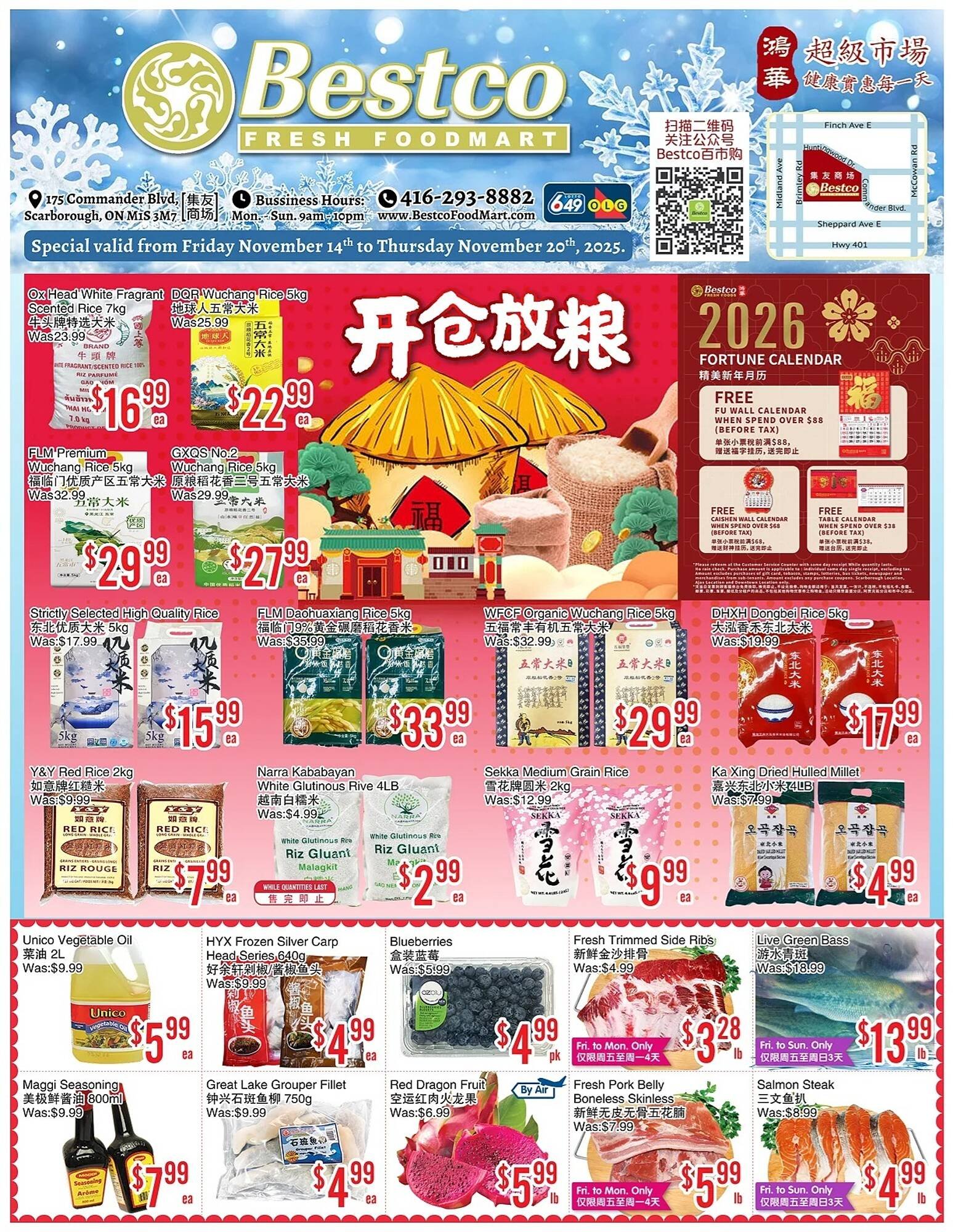 Bestco Food Mart flyer (2025-11-14 - 2025-11-20) | 1