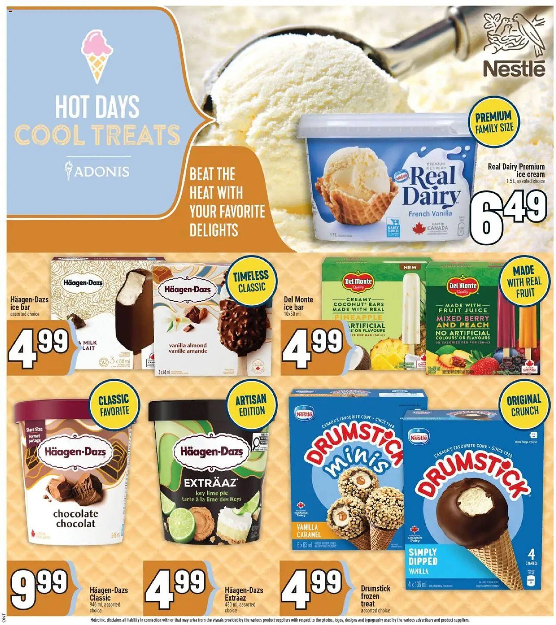 Marché Adonis flyer