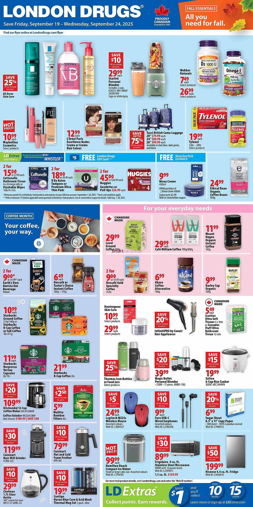 London Drugs flyer (2025-09-19 - 2025-09-24) | 1
