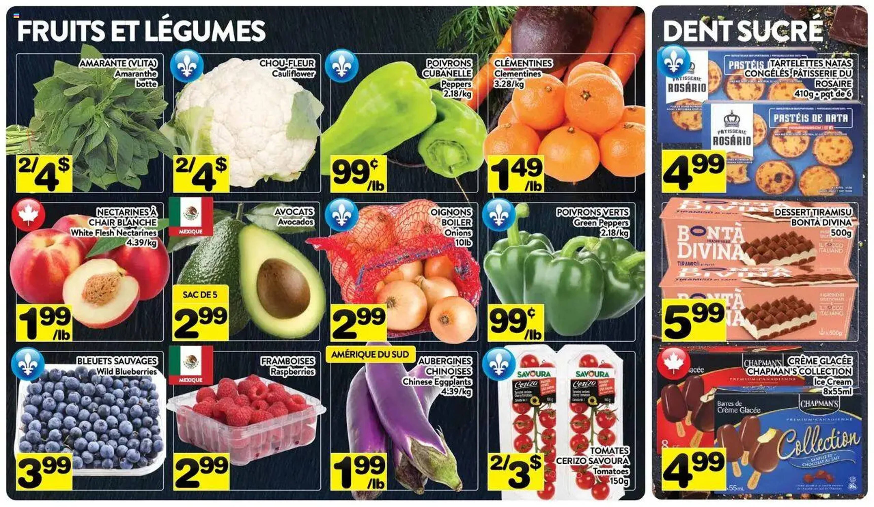 Supermarché PA flyer