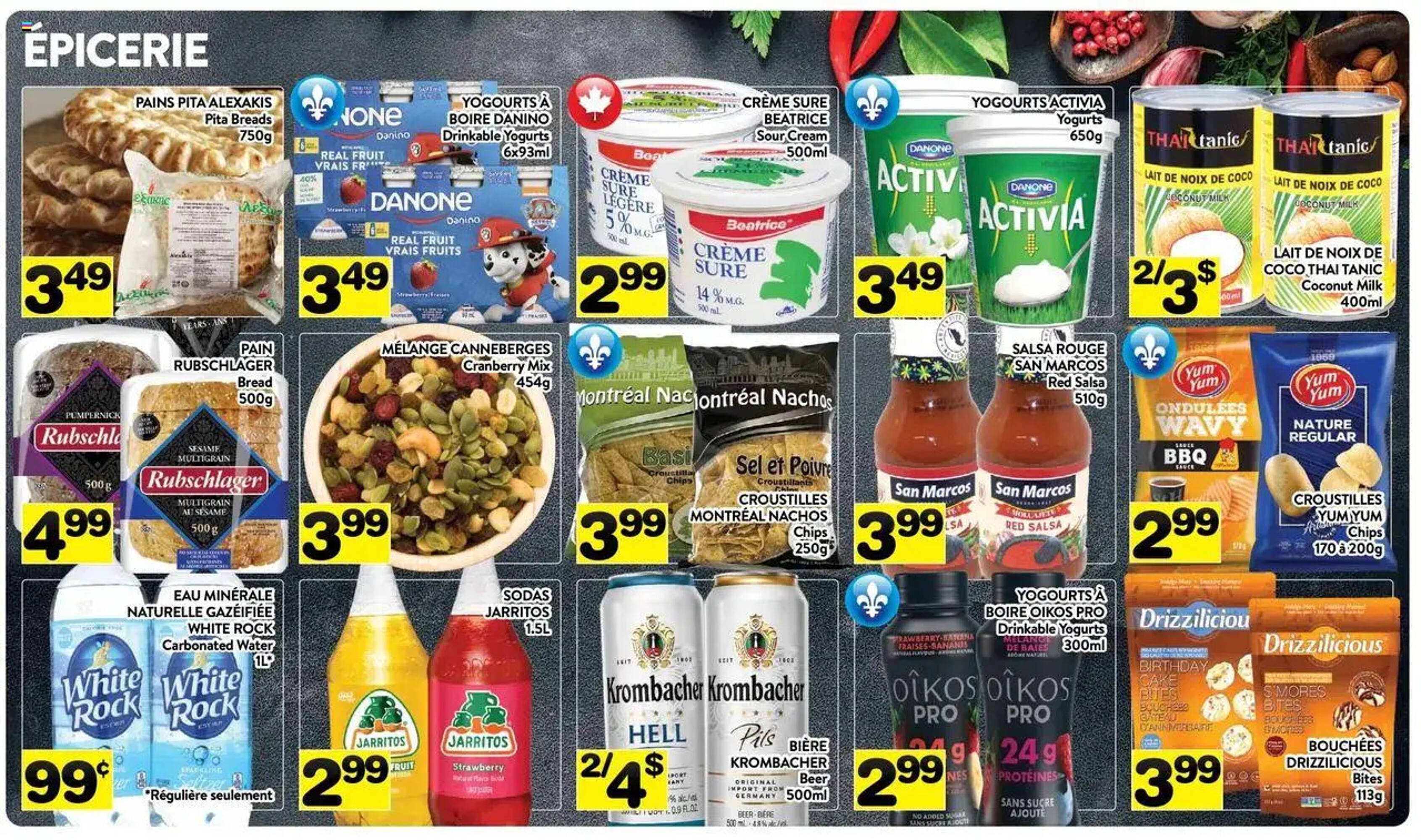 Supermarché PA flyer