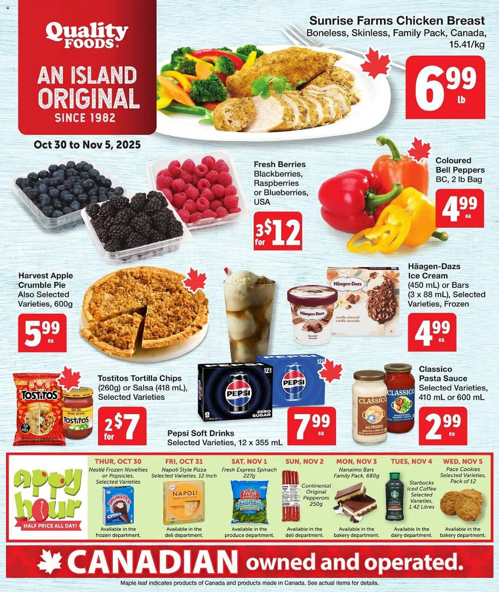 Quality Foods flyer (2025-10-30 - 2025-11-06) | 1