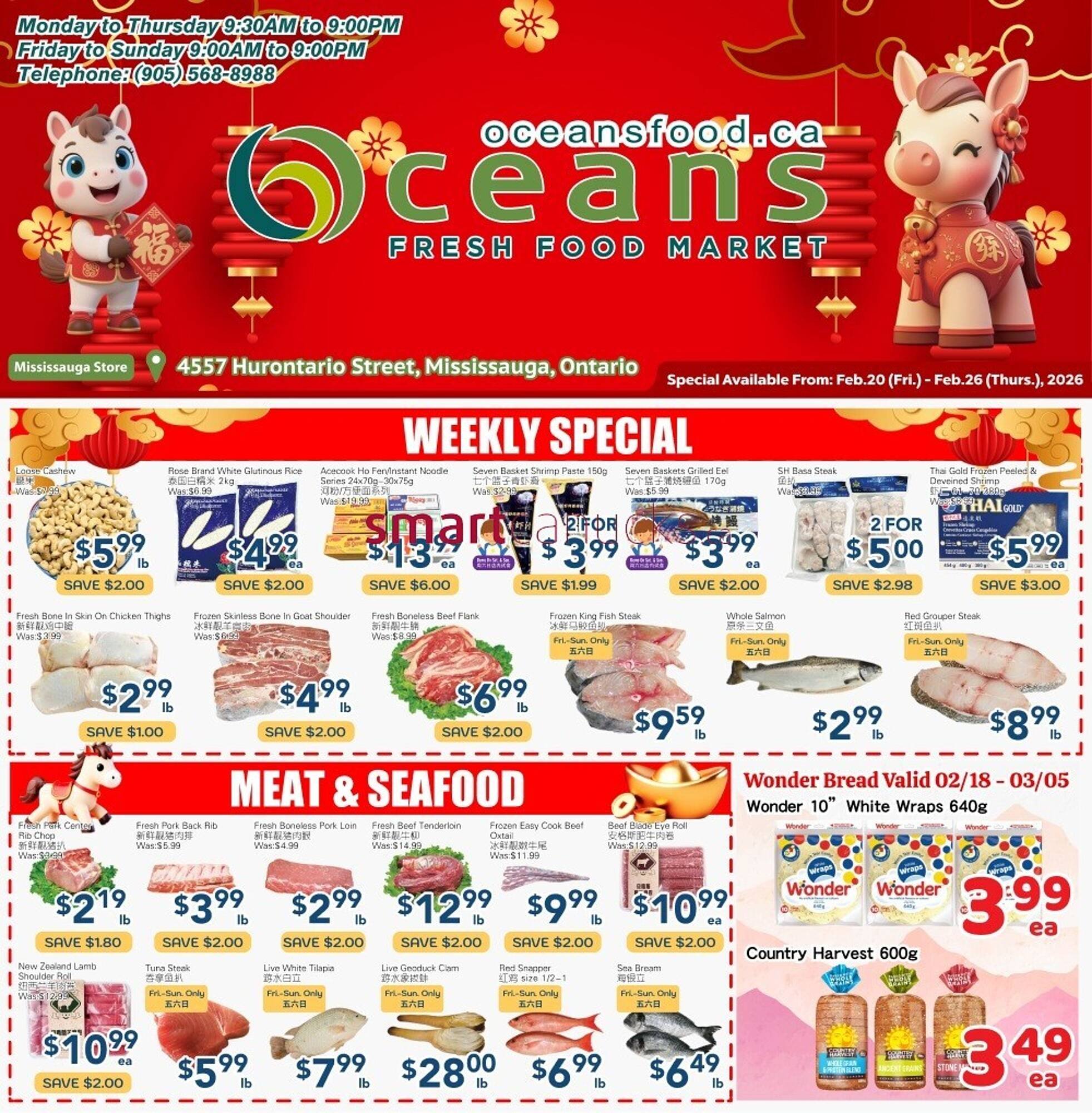 Oceans Fresh Food Market flyer