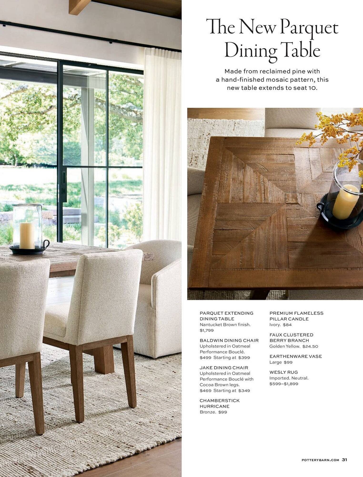Pottery Barn flyer
