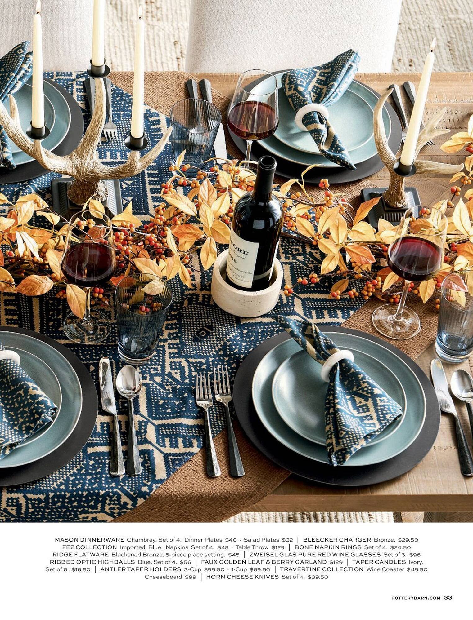 Pottery Barn flyer